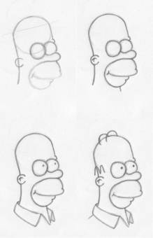 Imagenes de como dibujar a Homer Simpson - Poll